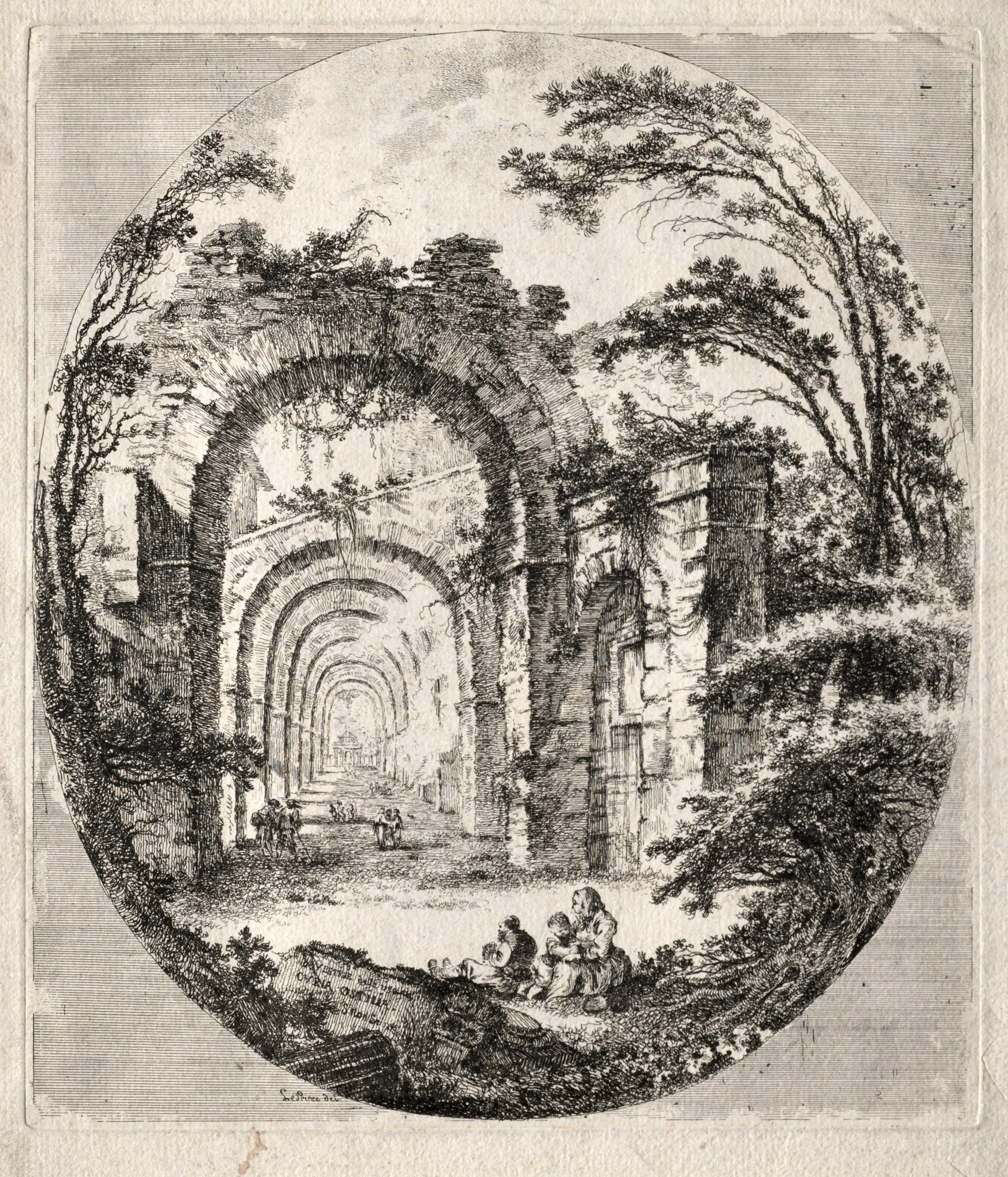 Ancient Ruins, detail