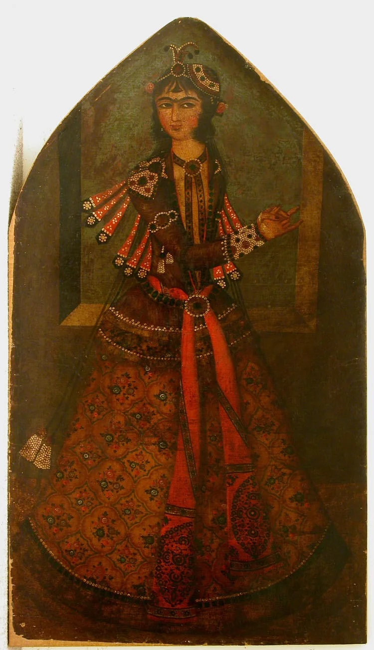 Painting of a Dancer, detail