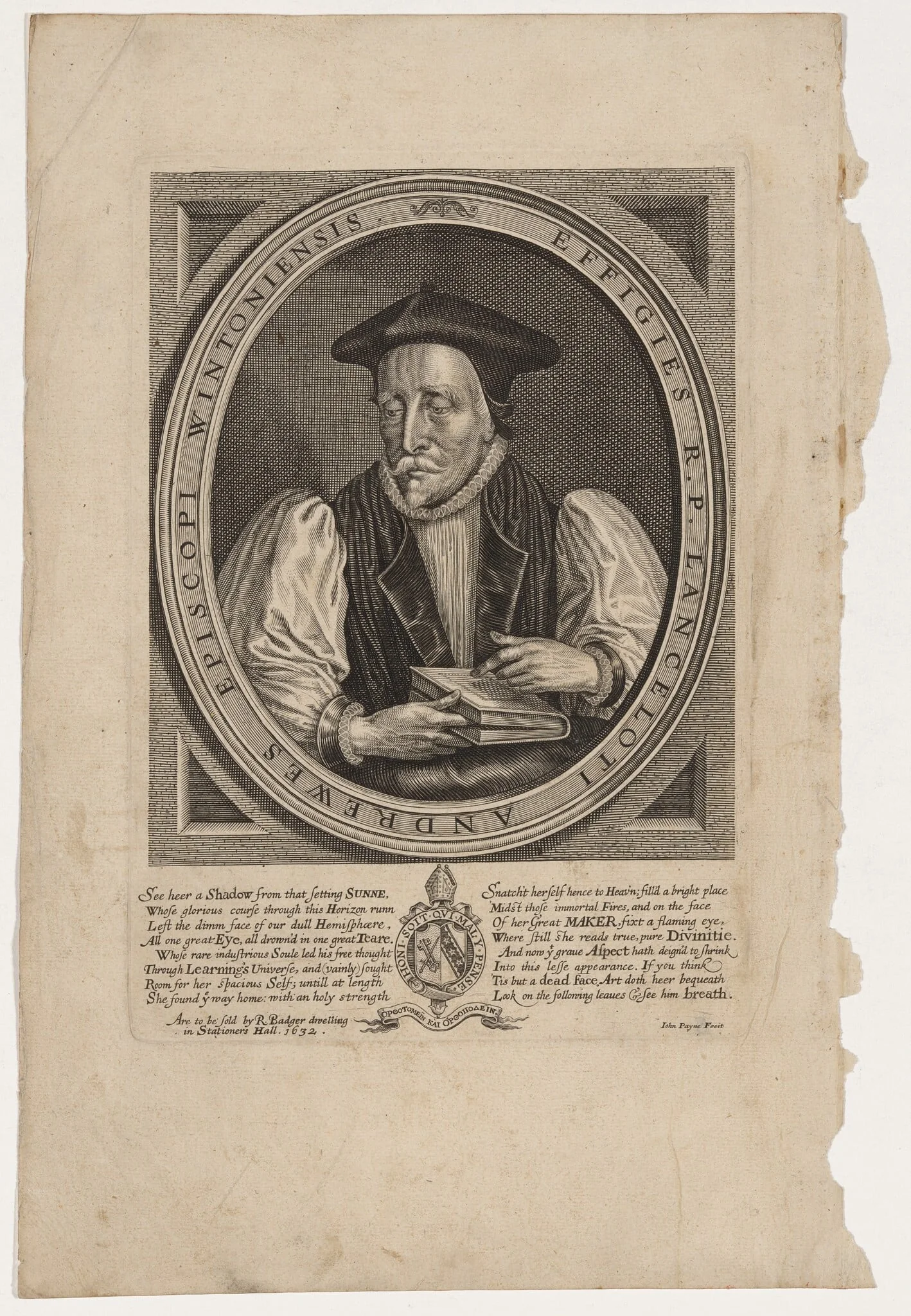 Lancelot Andrewes, Bishop of Winchester, detail