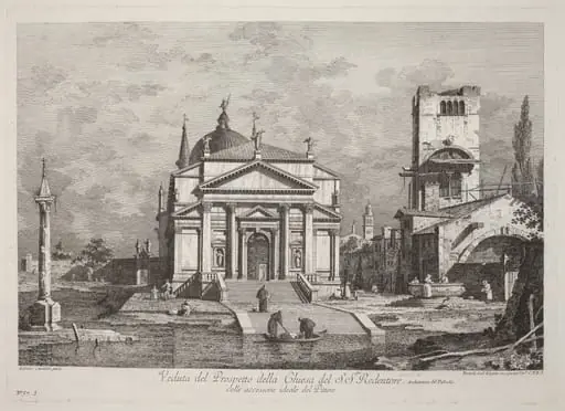 Veduta del Prospetto della Chiesa del SS. Redentore, by Fabio Berardi