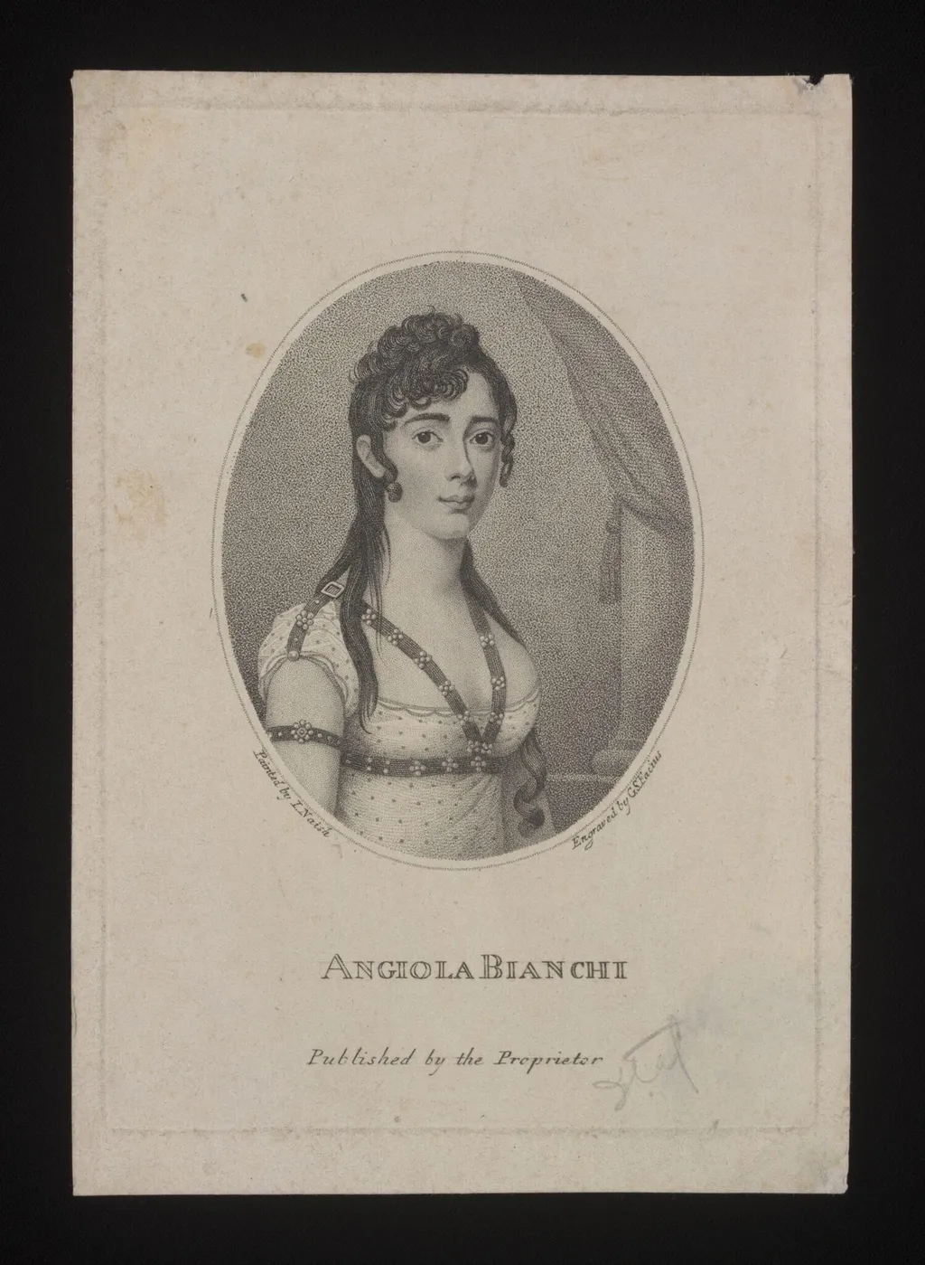H Beard Print Collection, by Facius, 1800