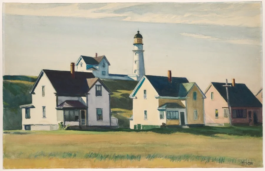 Lighthouse Village (also known as Cape Elizabeth), detail