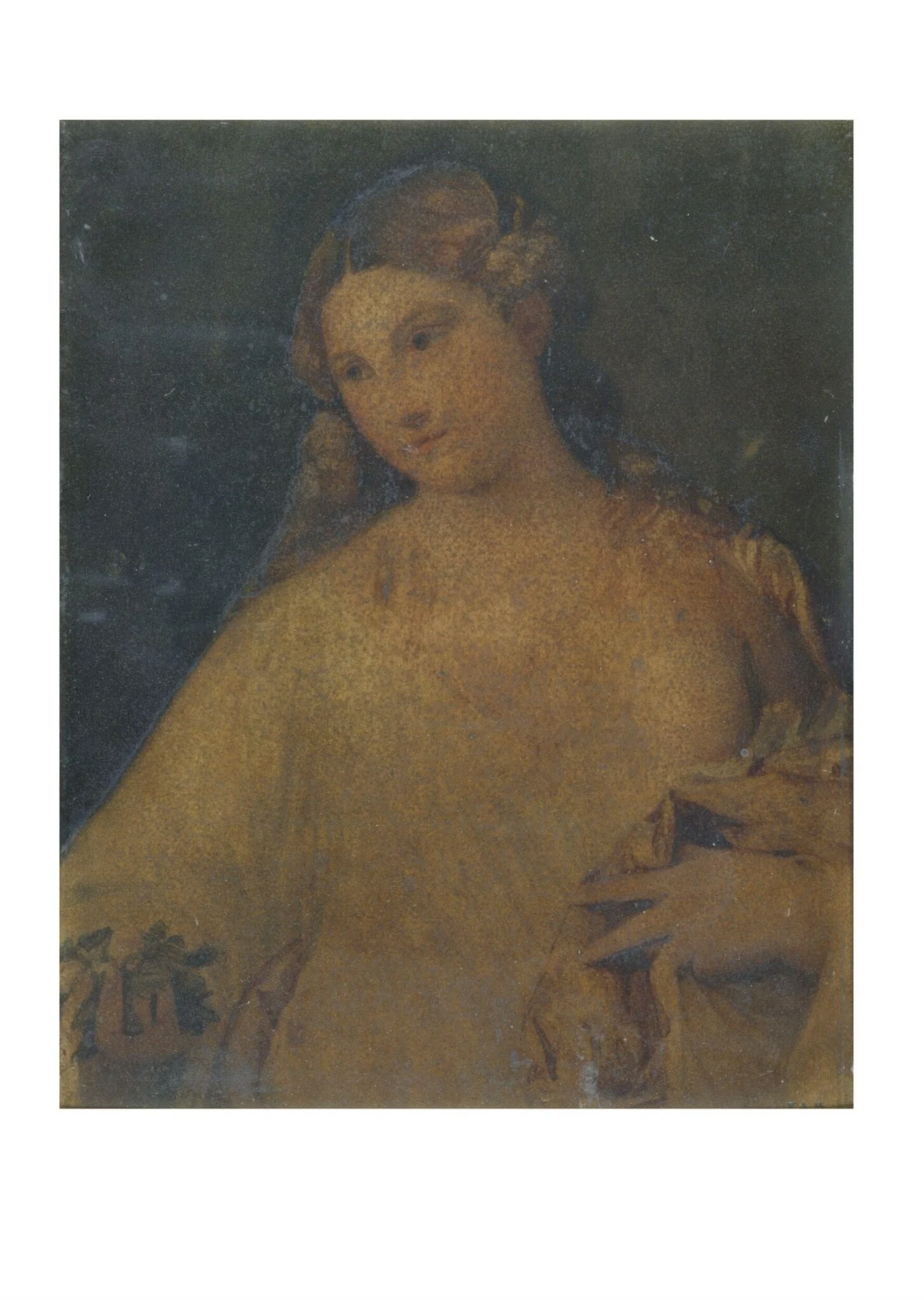 Flora, detail