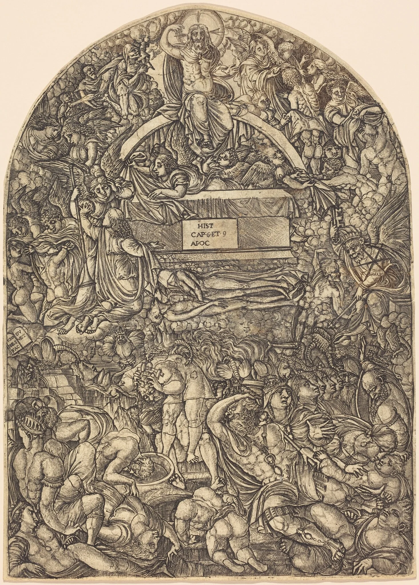 A Star Falls and Makes Hell to Open, detail