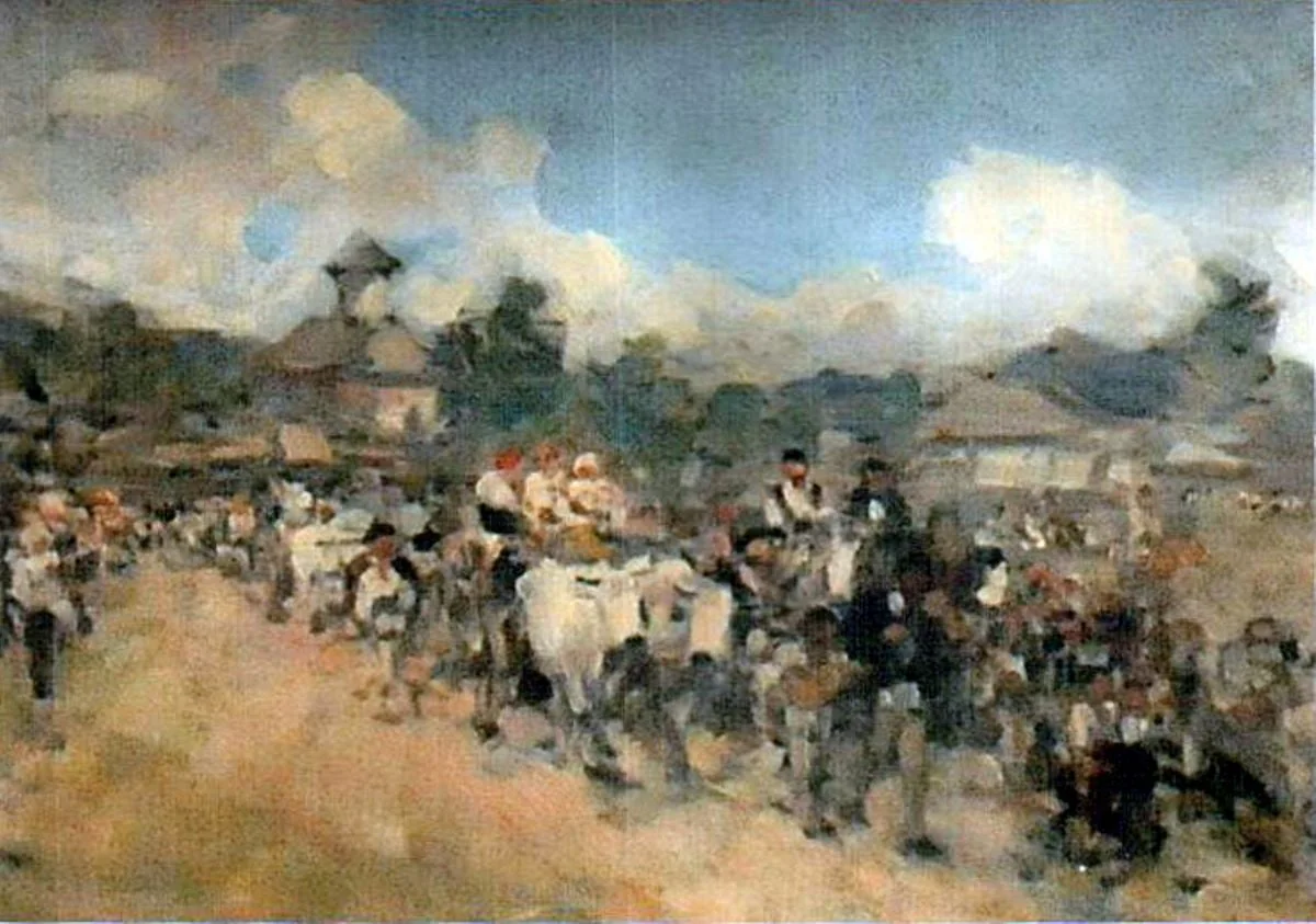Nuntă țărănească, detail