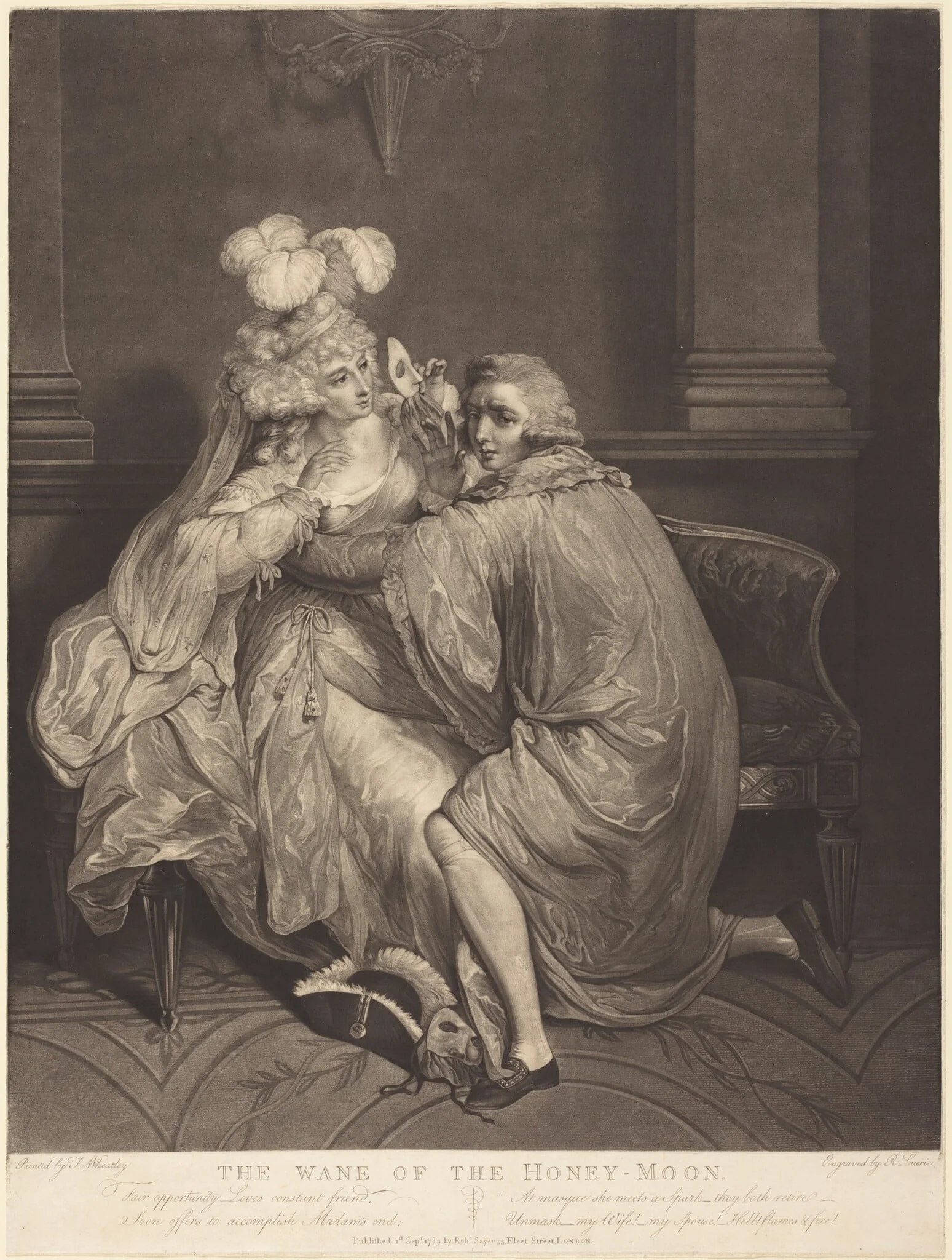 The Wane of the Honeymoon, detail