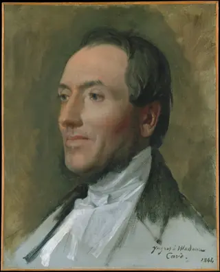 Edmond Cavé (1794–1852), by Jean Auguste Dominique Ingres, oil, 1844