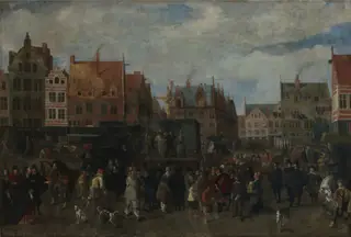 Fair on the Antwerp Meir
