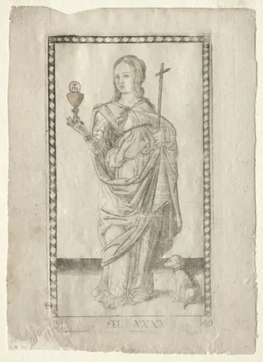Faith (from the Tarocchi, series B: Cosmic Principles & Virtues, #40)