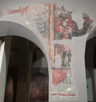 Falconer from Boí, by Master of Boí
