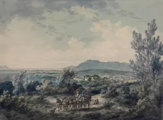 False Bay from Wynberg Hill, Cape of Good Hope