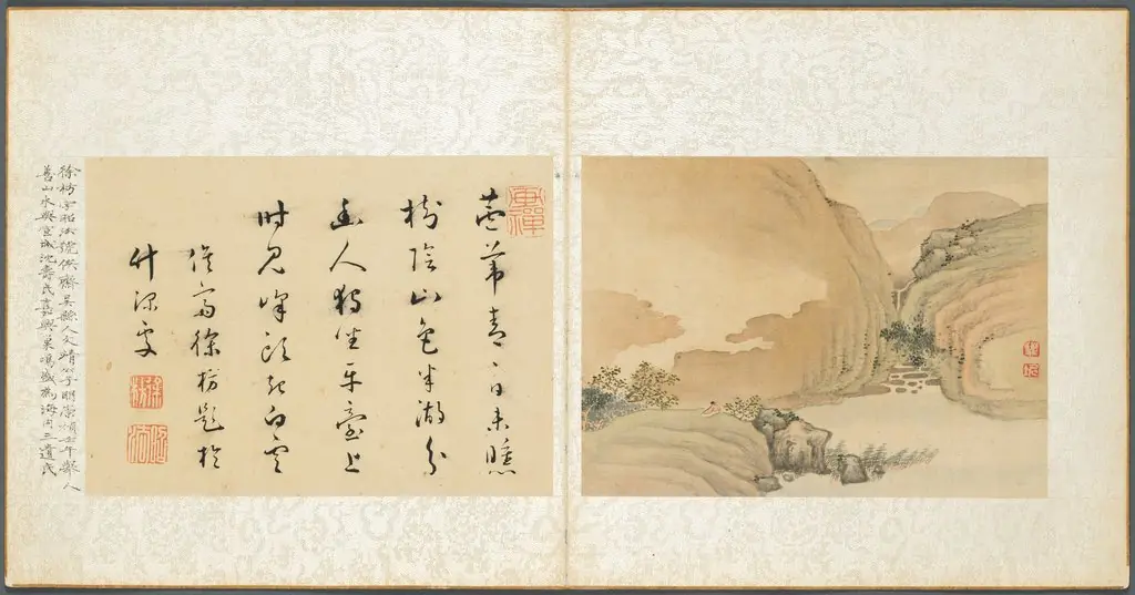 Album of Miscellaneous Subjects, Leaf 3, by Fan Qi