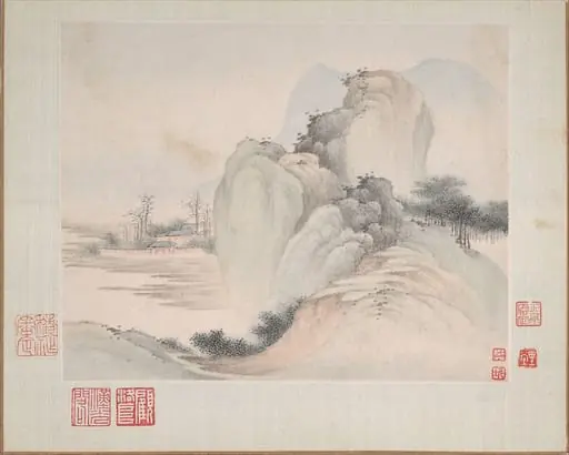 清  樊圻  為玉翁作山水圖  冊|Landscapes Painted for Yuweng, by Fan Qi