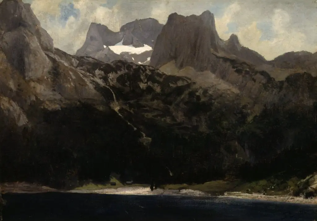 Alpine Lake, by Fanny Churberg