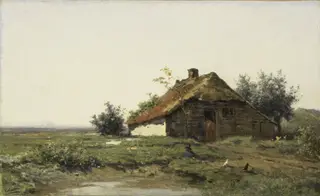 Farm in the Open Fields, by Paul Joseph Constantin Gabriël