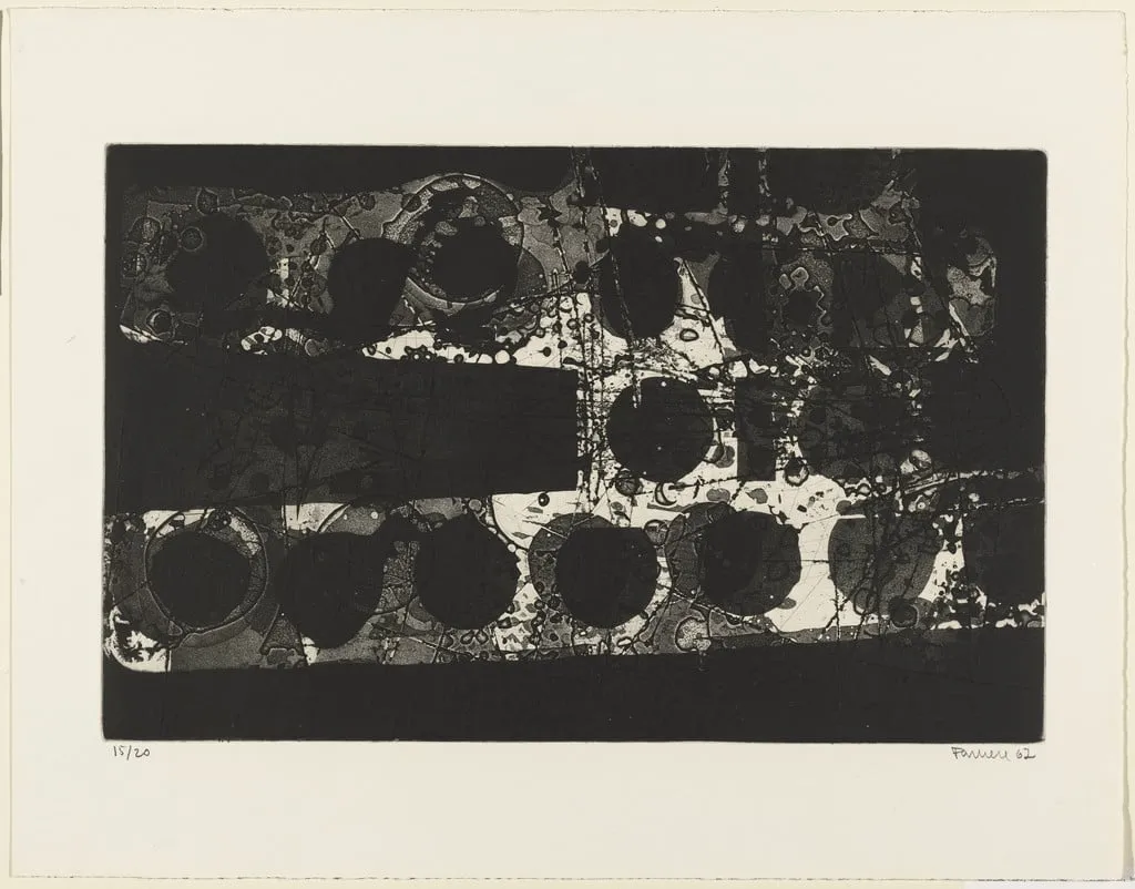 Untitled, by Farnese de Andrade-Neto, ink, 1962