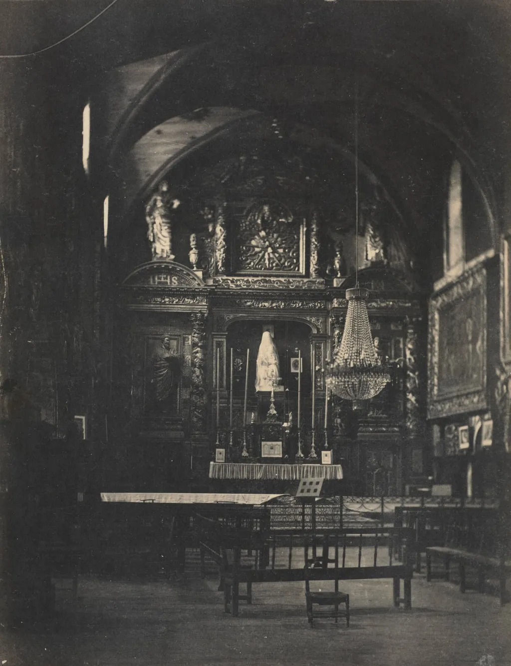 Church Interior, by Farnham Maxwell Lyte, 1855