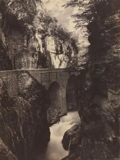 Road to Eaux-Chaudes, Pyrenees (recto), by Farnham Maxwell Lyte