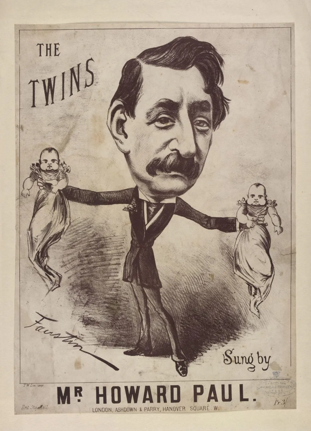 H Beard Print Collection, by Faustin Betbeder, 1850