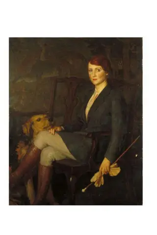 Fay Compton (possibly as Crawford in <i>This Woman Business</i> by Benn W. Levy)