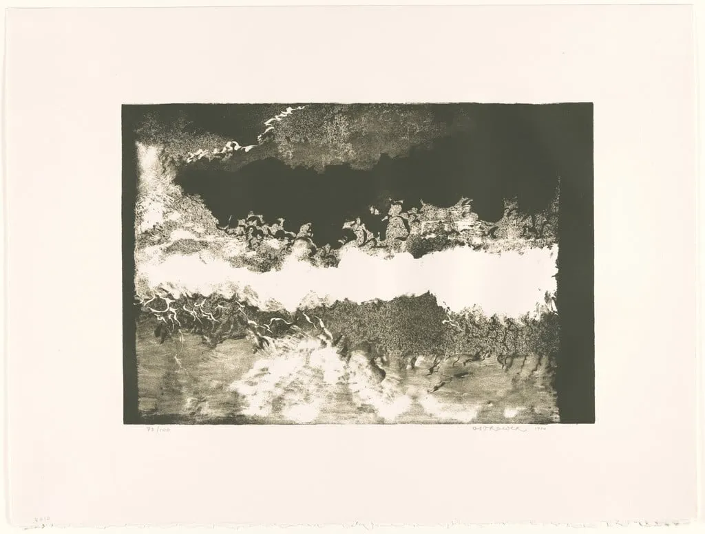 Untitled, by Fayga Ostrower, ink, 1980