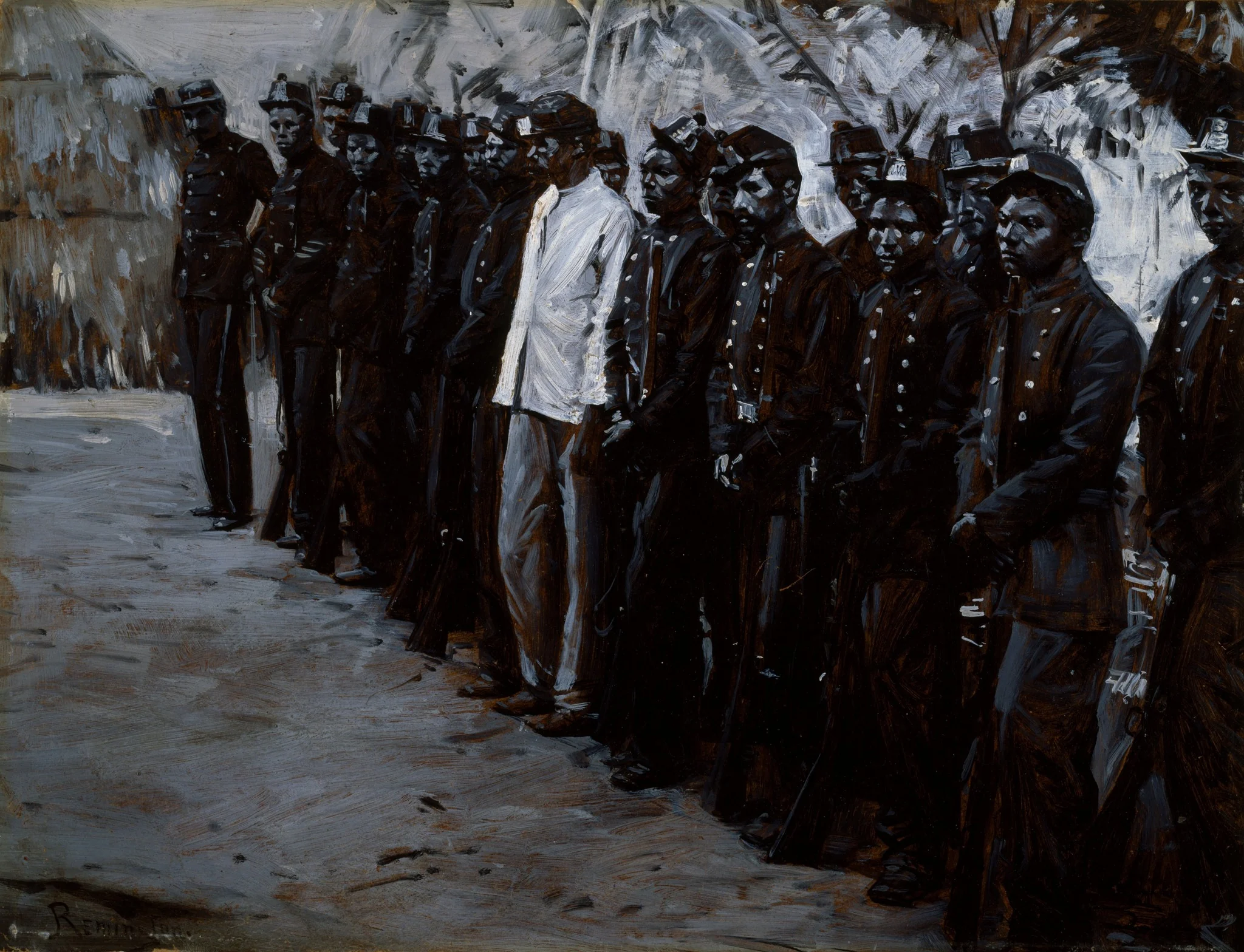The Venezuelan Guard at El Dorado, detail