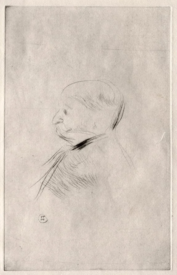 Portrait de M. X., detail