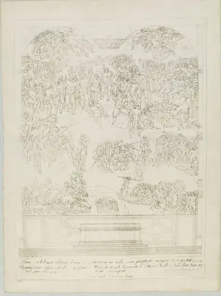 Last Judgment, by Dominico Cunego, 1780