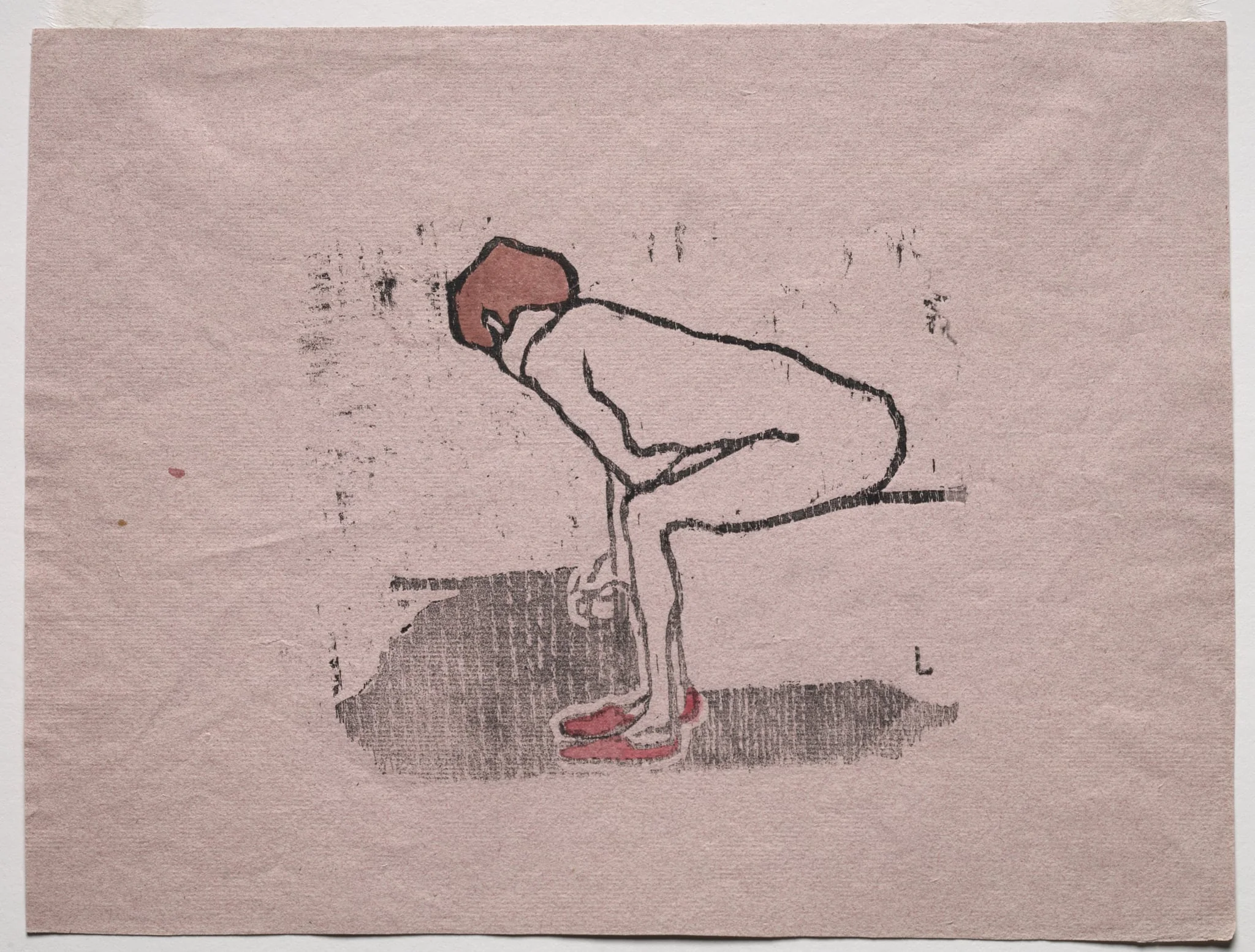 Before the Bath, detail