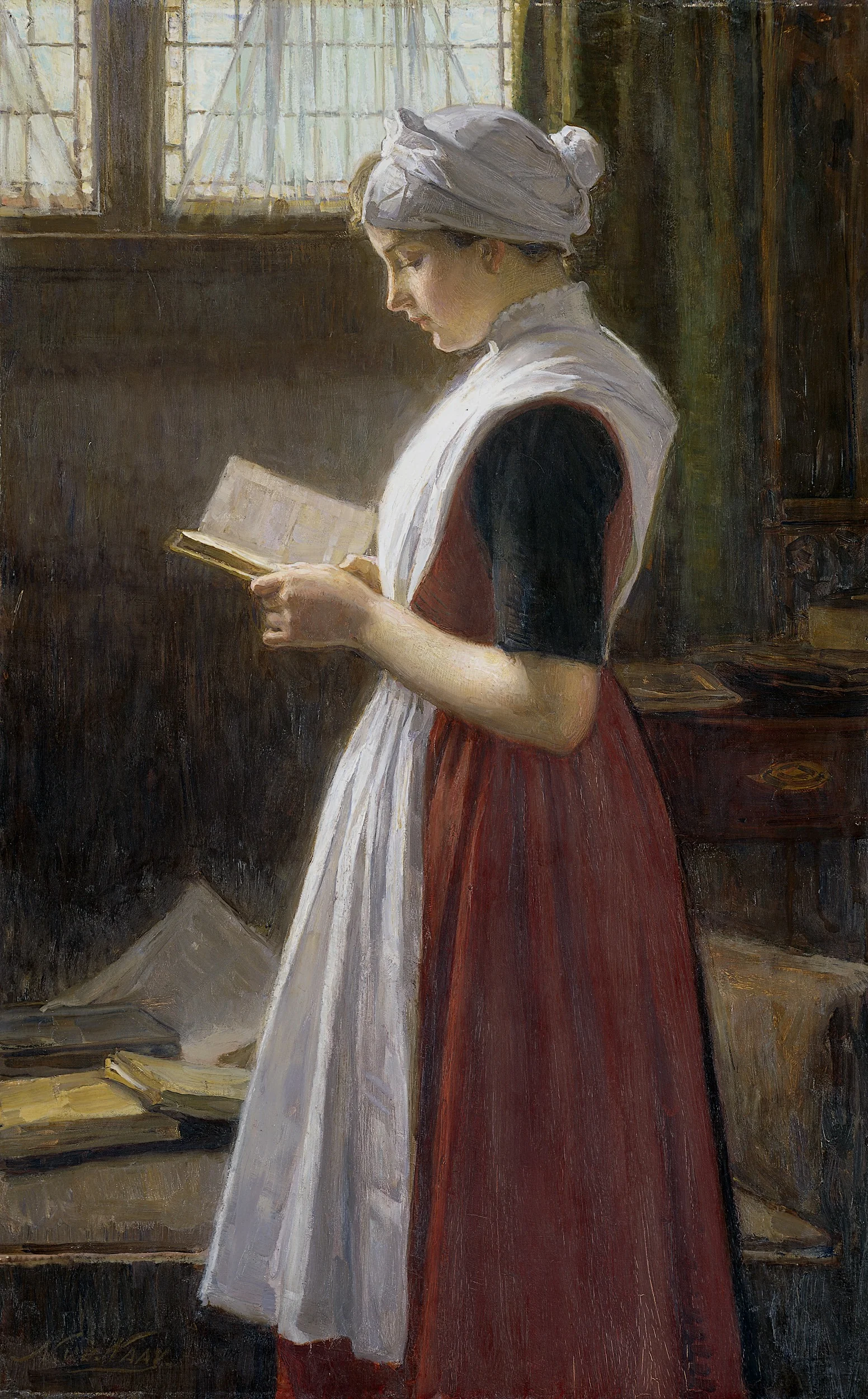 Amsterdam Orphan Girl, detail