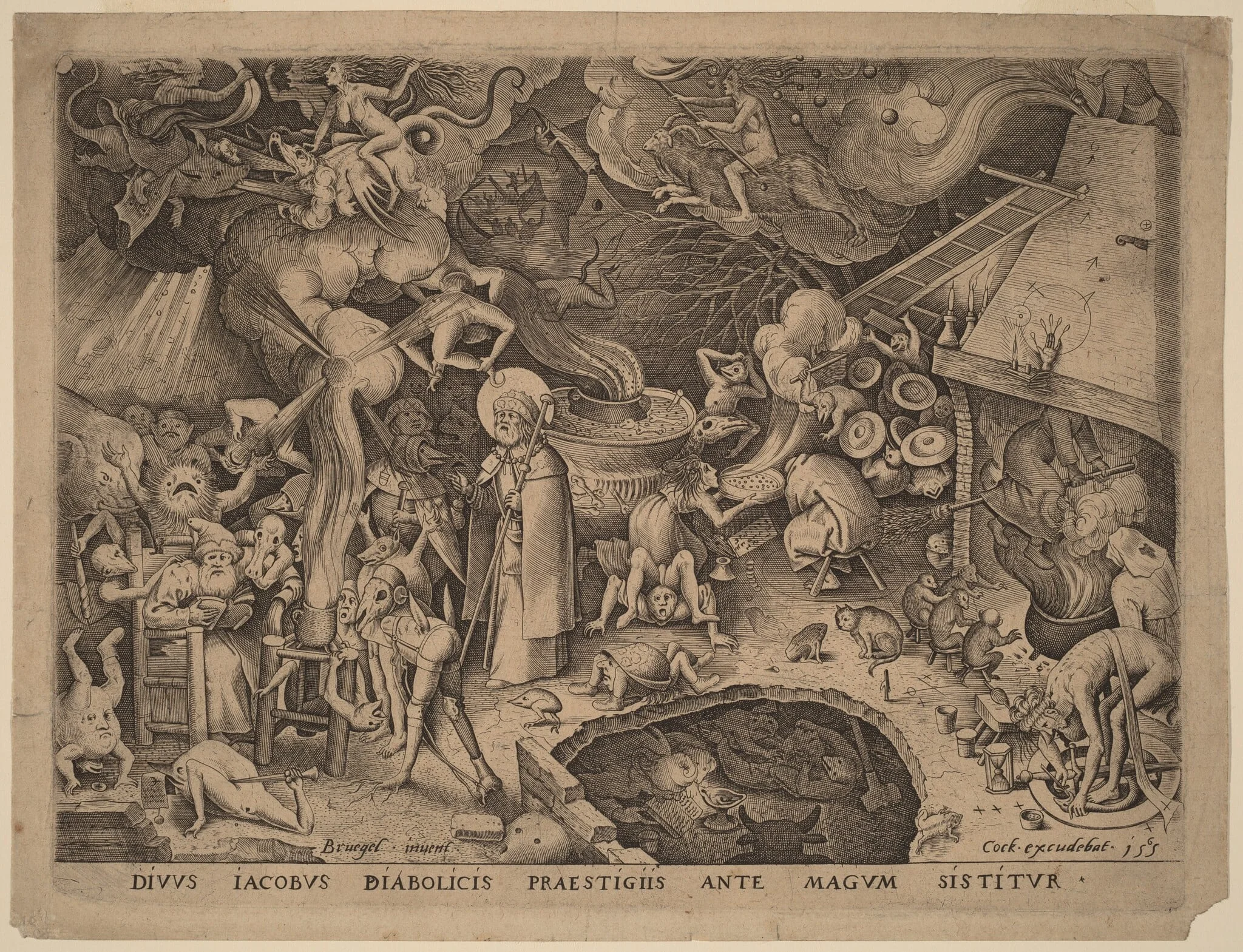 Saint James and the Magician Hermogenes, detail