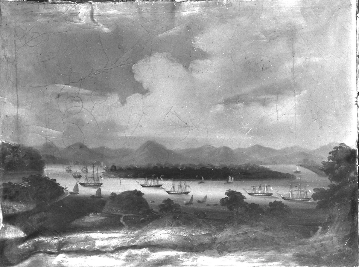 View of the Whampoa Anchorage, detail