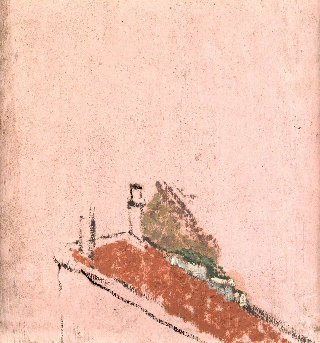 Rooftop: View from the Artist's Studio, detail