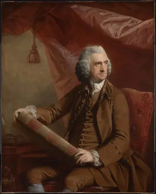 Benjamin Vaughan, by Francis Cotes, oil, 1768