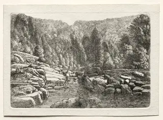 Water in the Mountains, by Christoph Nathe, 1795