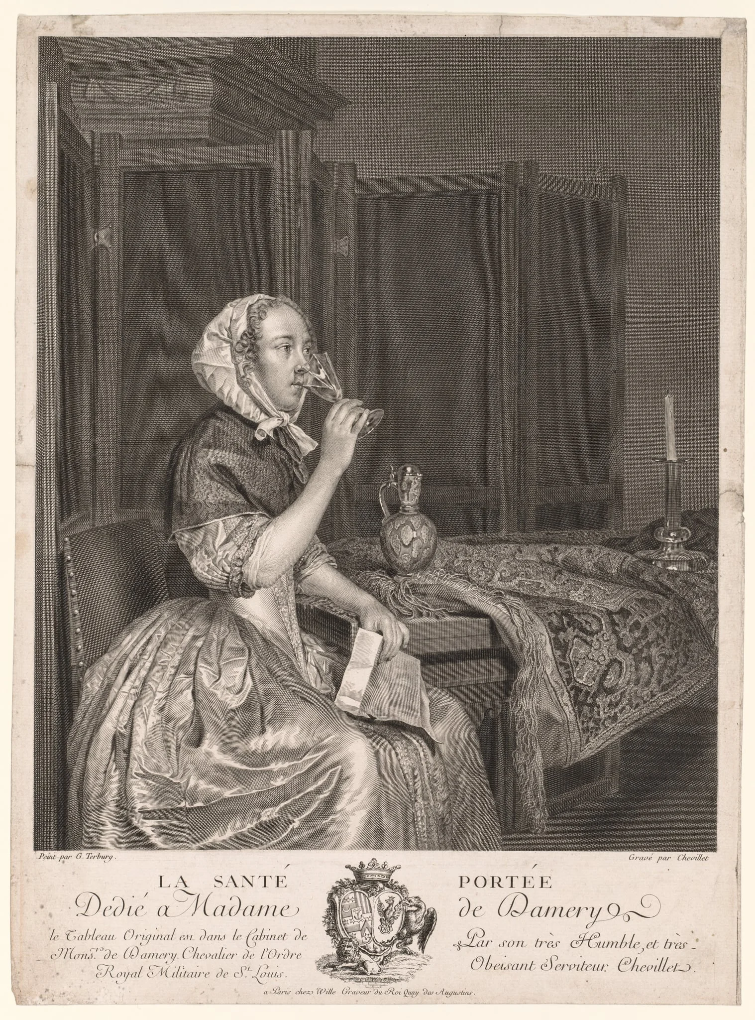 Drinking a Toast, detail