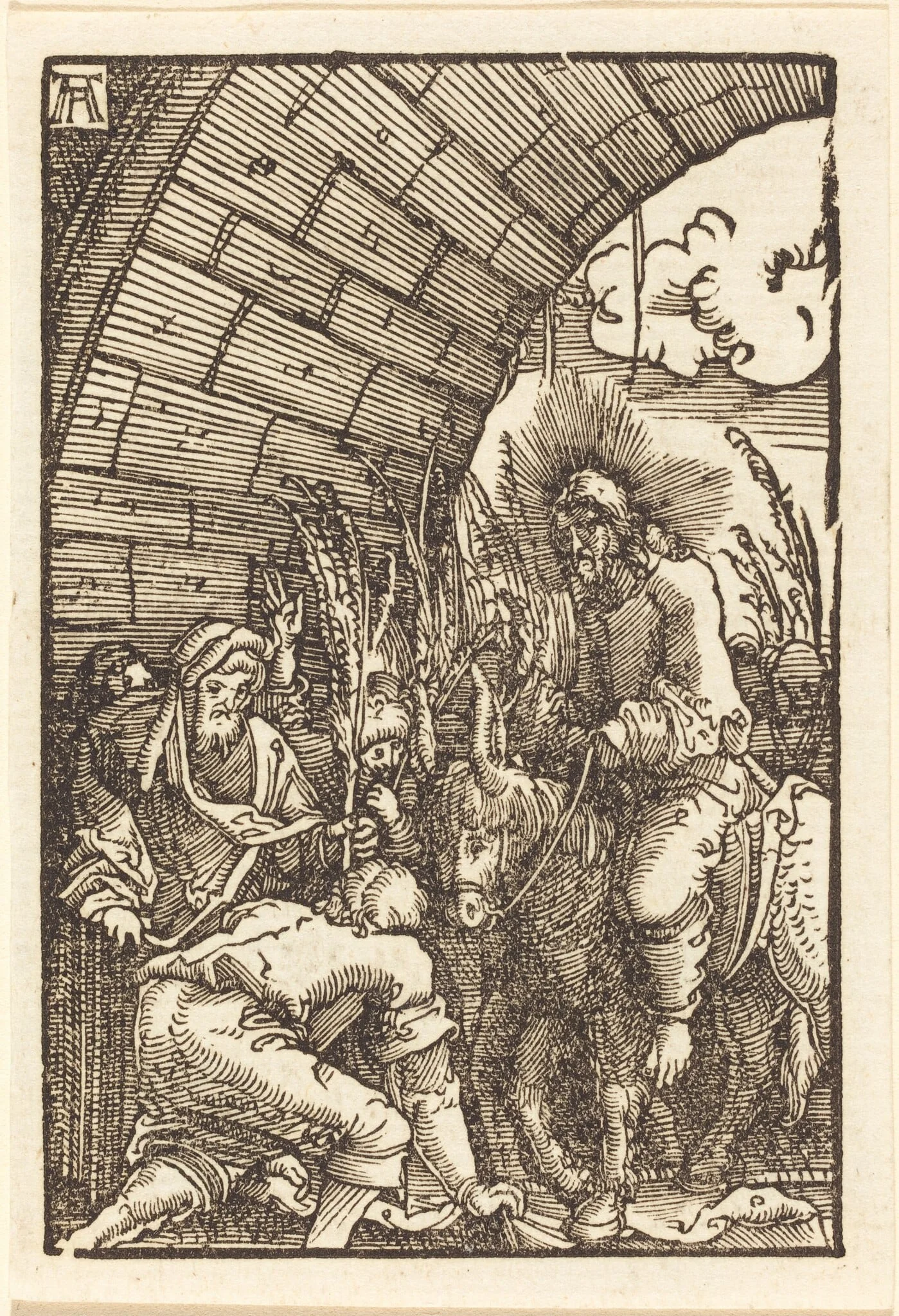 The Entry into Jerusalem, detail