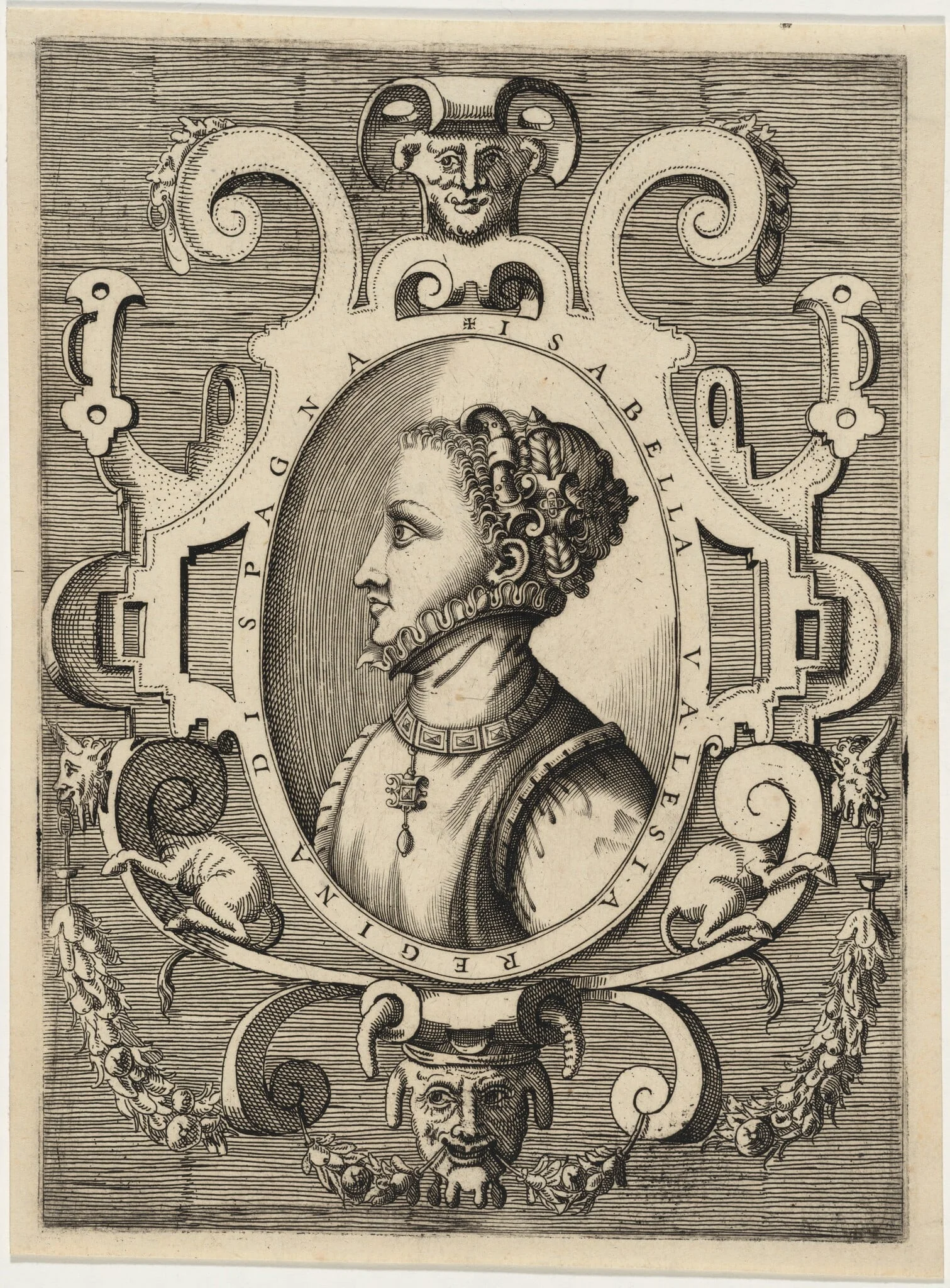 Isabella, Wife of Philip IV of Spain, detail