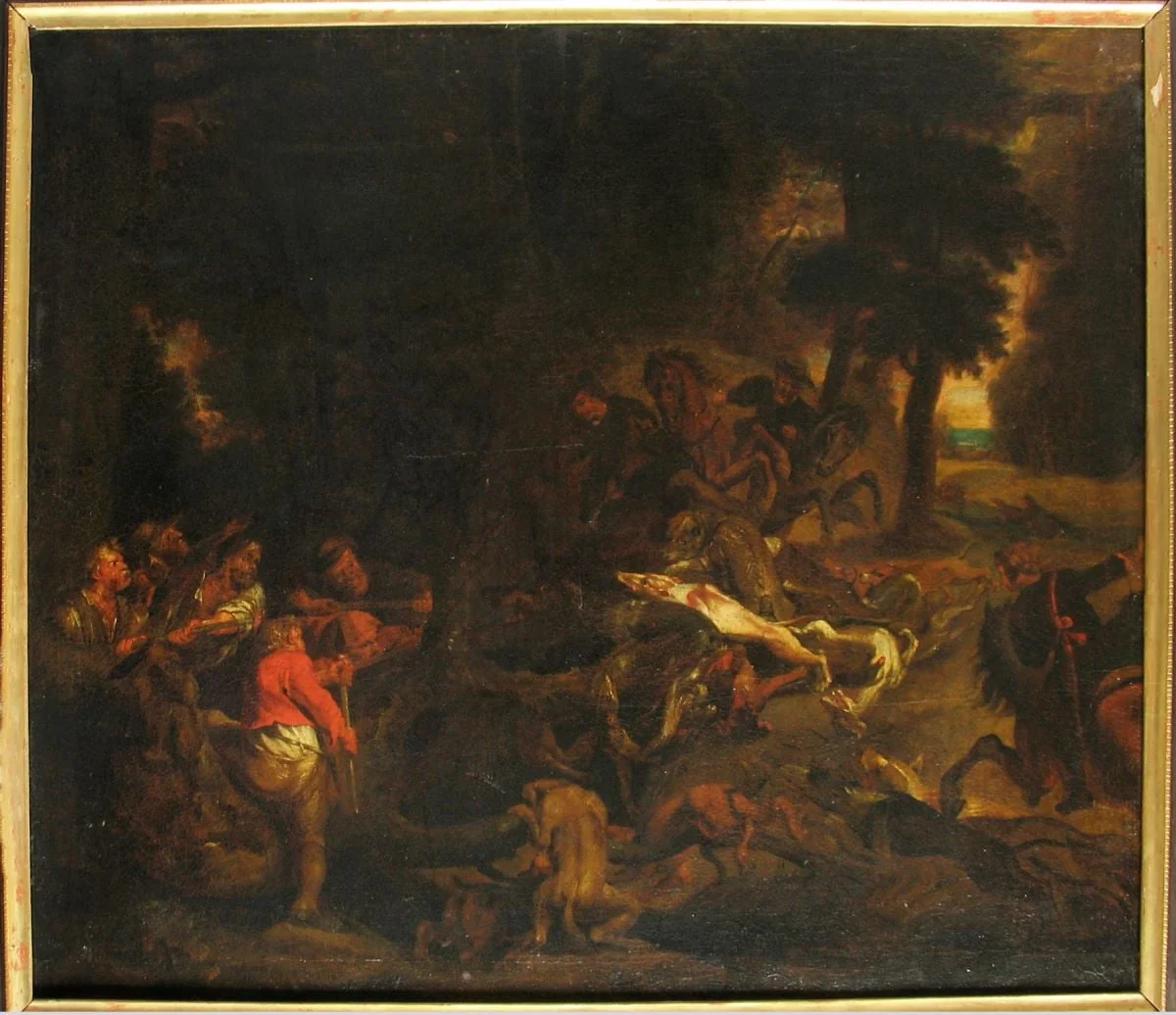 Vânătoare de mistreț, detail
