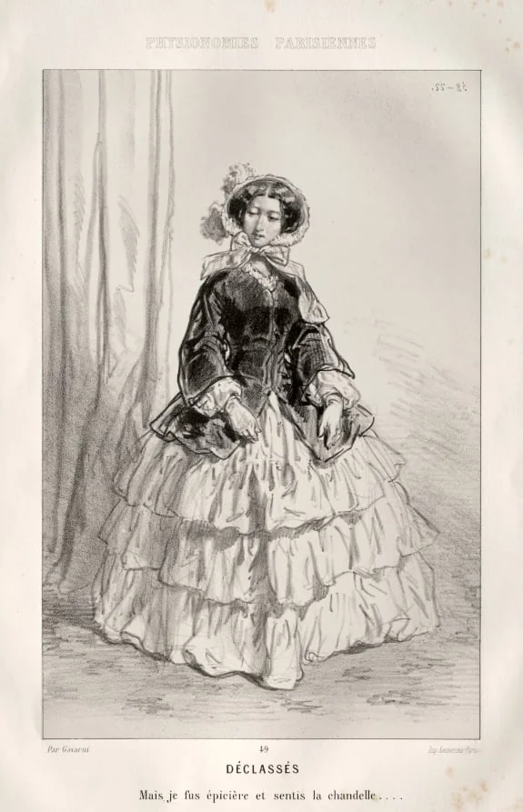 Déclassés, detail
