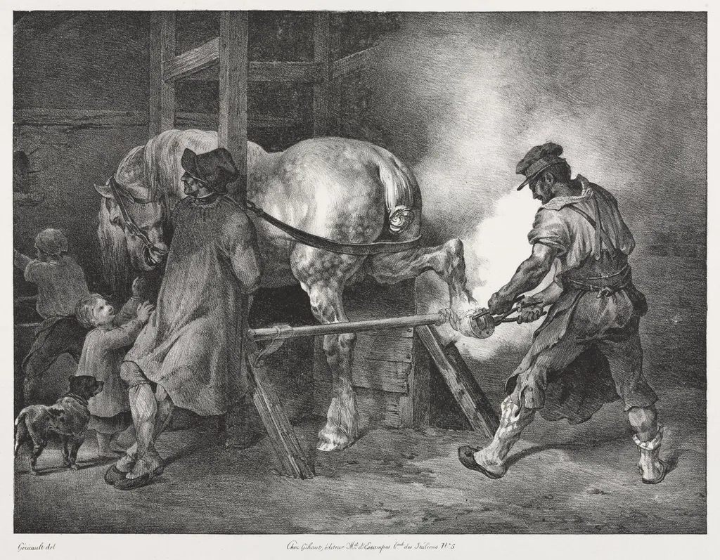 The Flemish Blacksmith, by Théodore Géricault, 1822