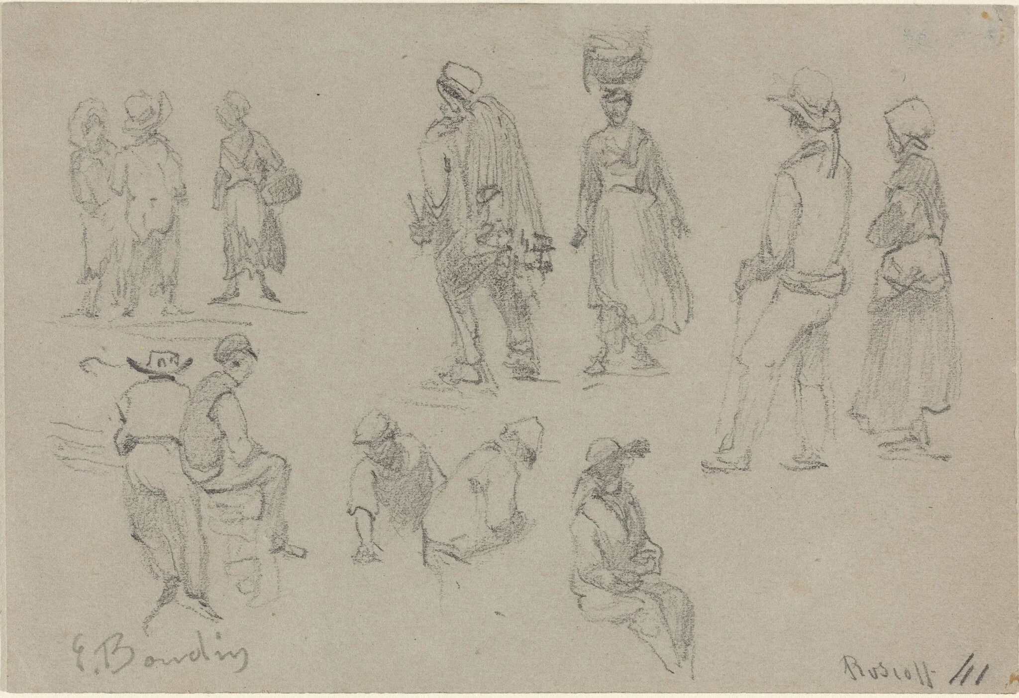 Provincial Figures, detail