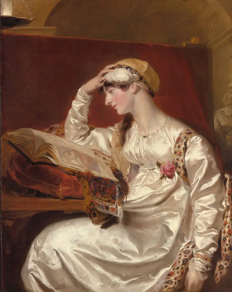 Mrs. Jens Wolff, by Thomas Lawrence, oil
