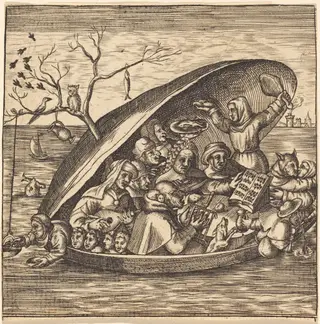 Exempel und Lehr Jetziger Welt Lauf, by Andreas Bretschneider III, ink, 1622