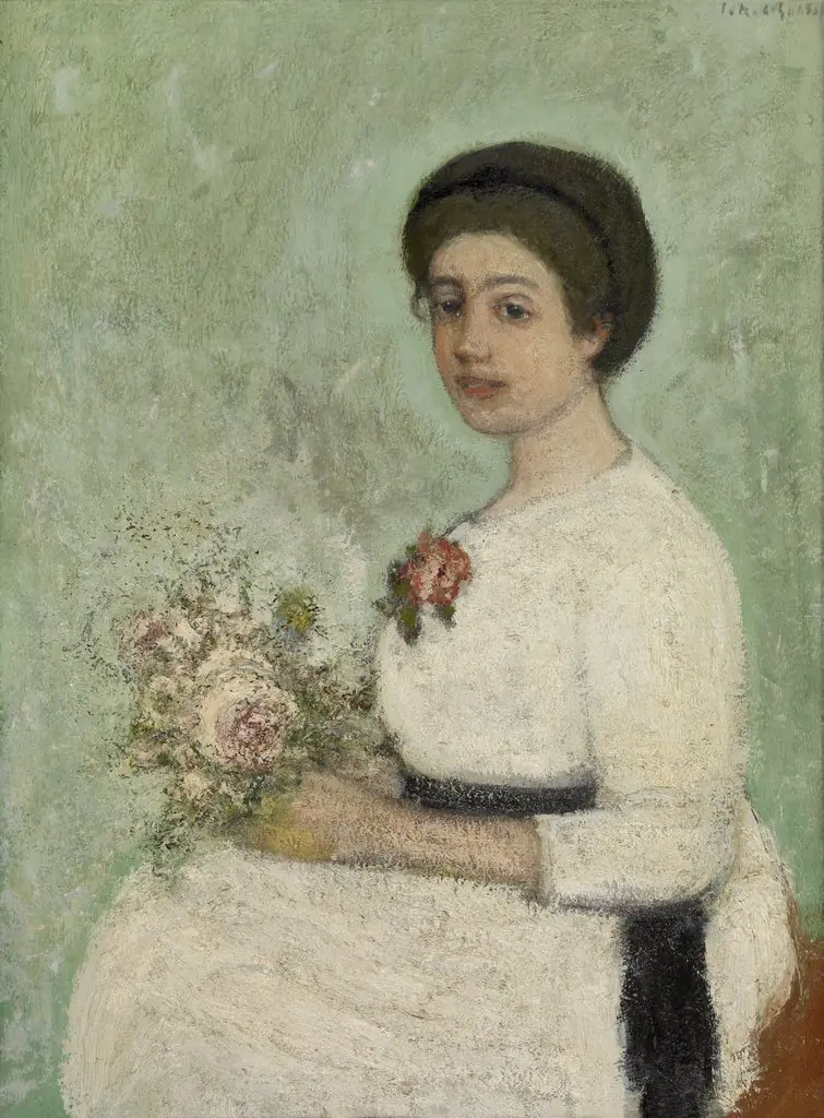 The Bride Josine, by Jakob Smits, unspecified, 1911