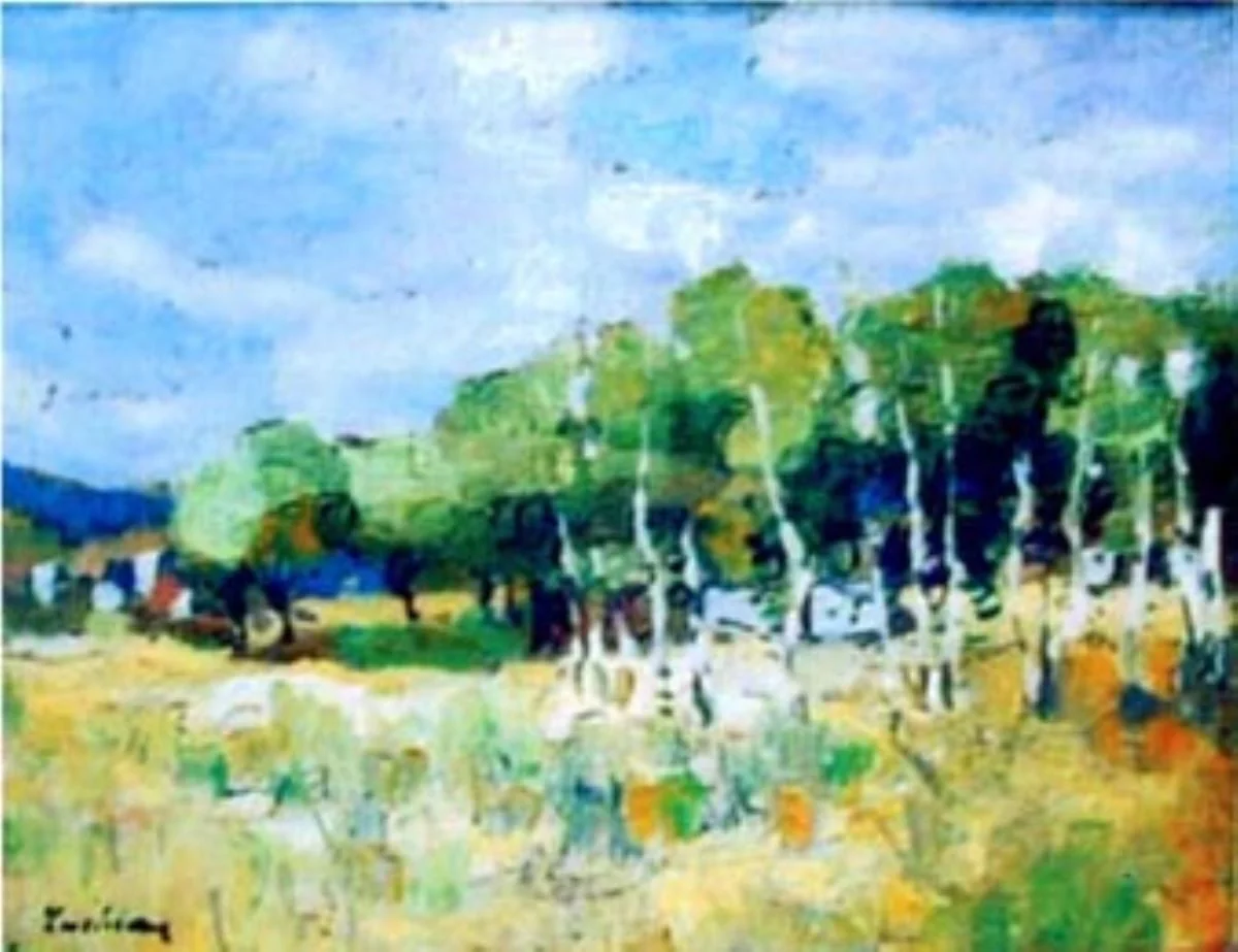 După ploaie, detail