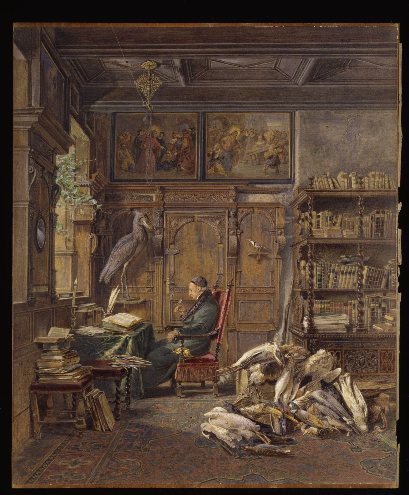 Christian Ludwig Brehm, ornithologist, detail