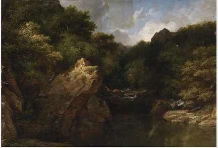 A Landscape, detail
