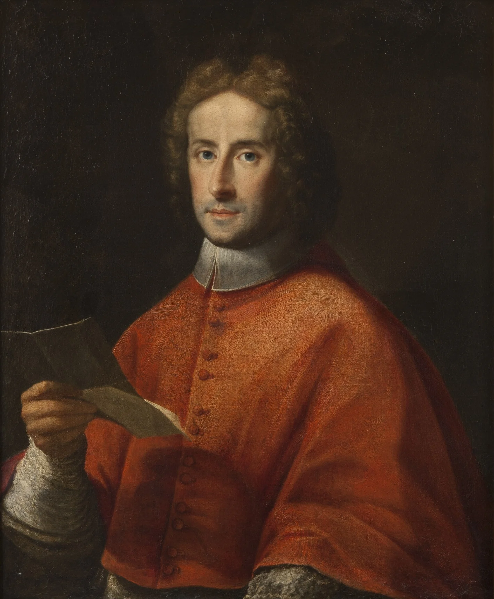 Cardinal Pietro Ottoboni, detail