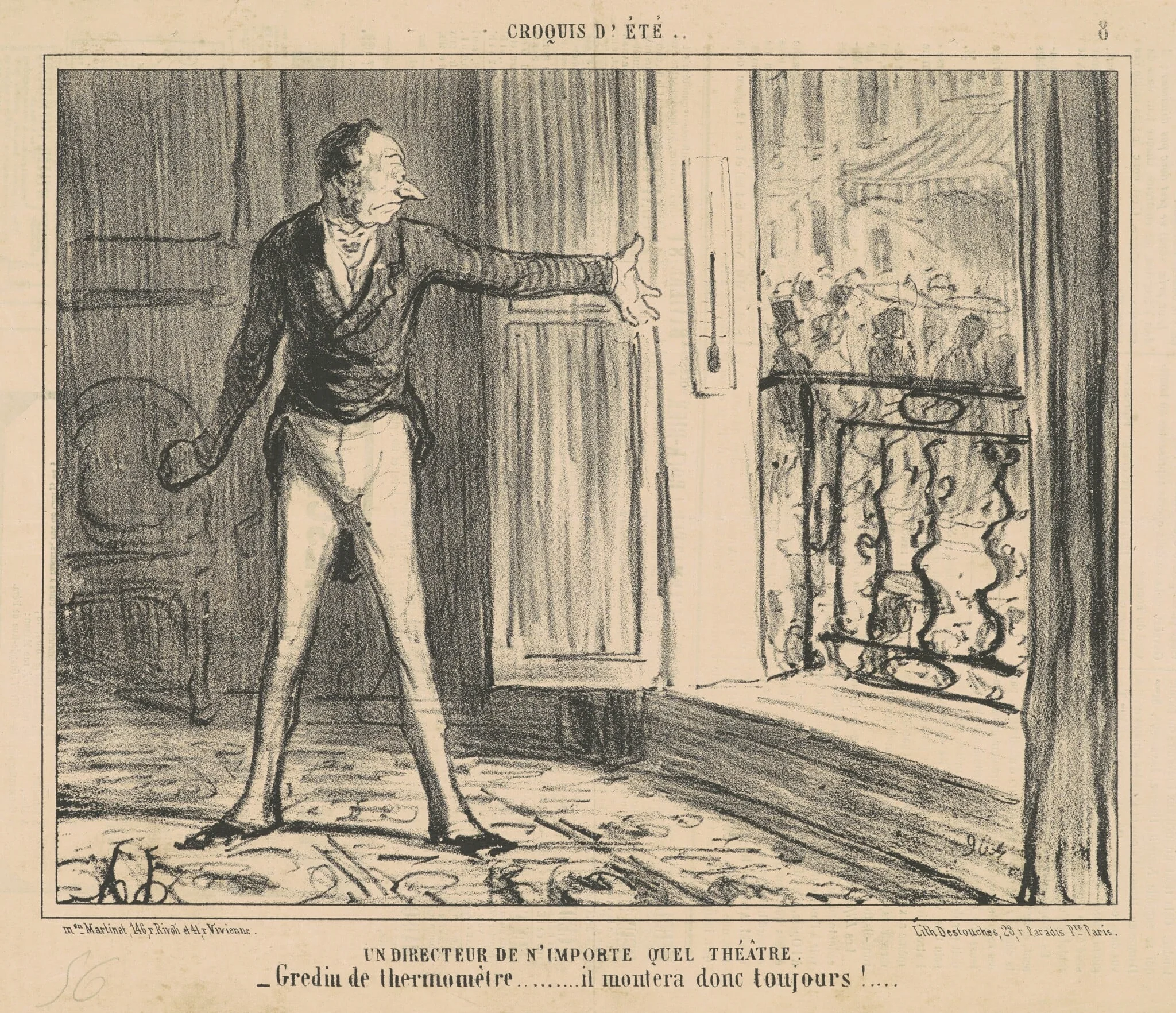 Un directeur de n'importe quel theatre, detail